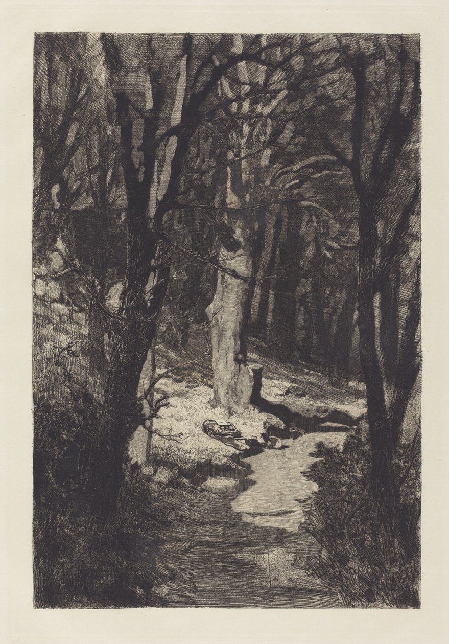 Im Walde (I skogen) av Max Klinger