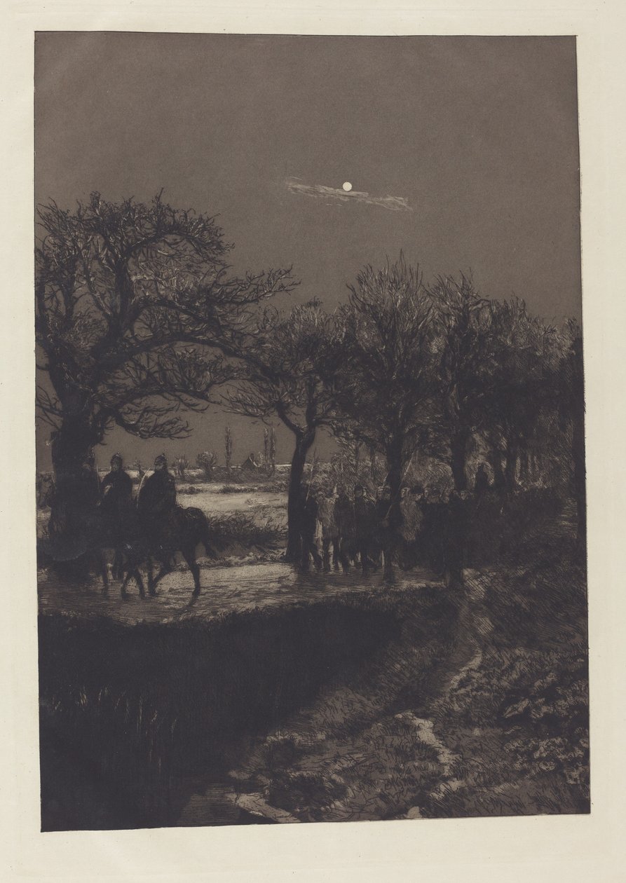 Märztage III (mars dagar III) av Max Klinger