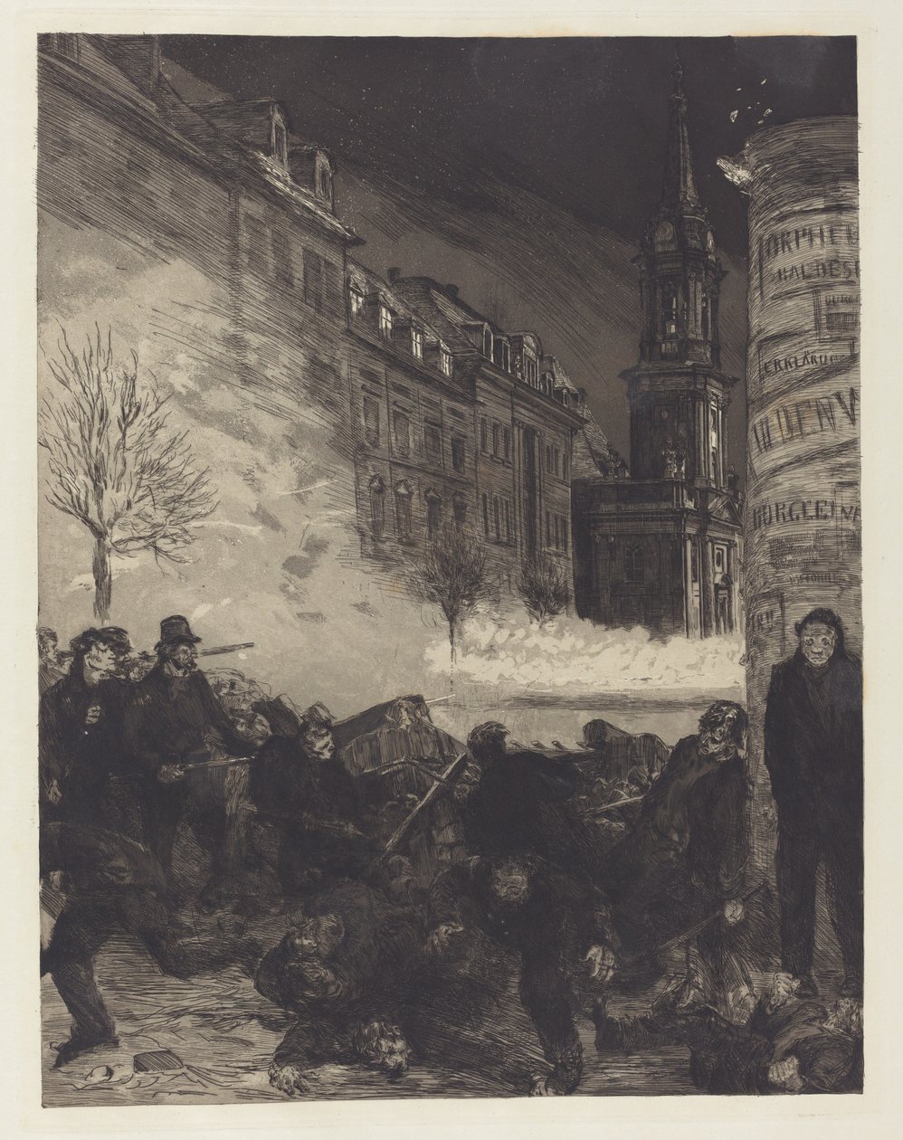 Märztage II (Marsdagar II) av Max Klinger