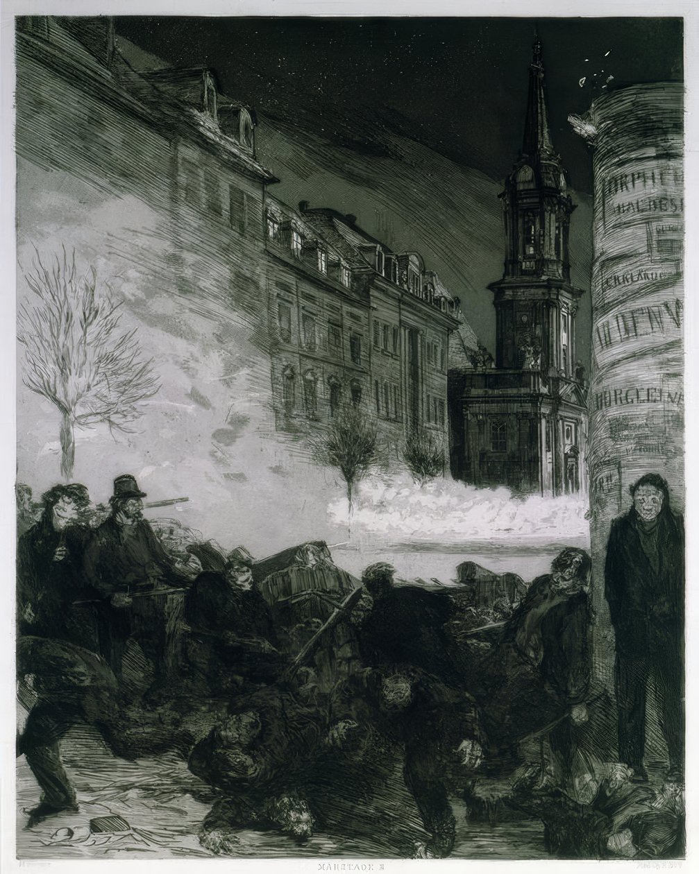 Marsdagar II av Max Klinger