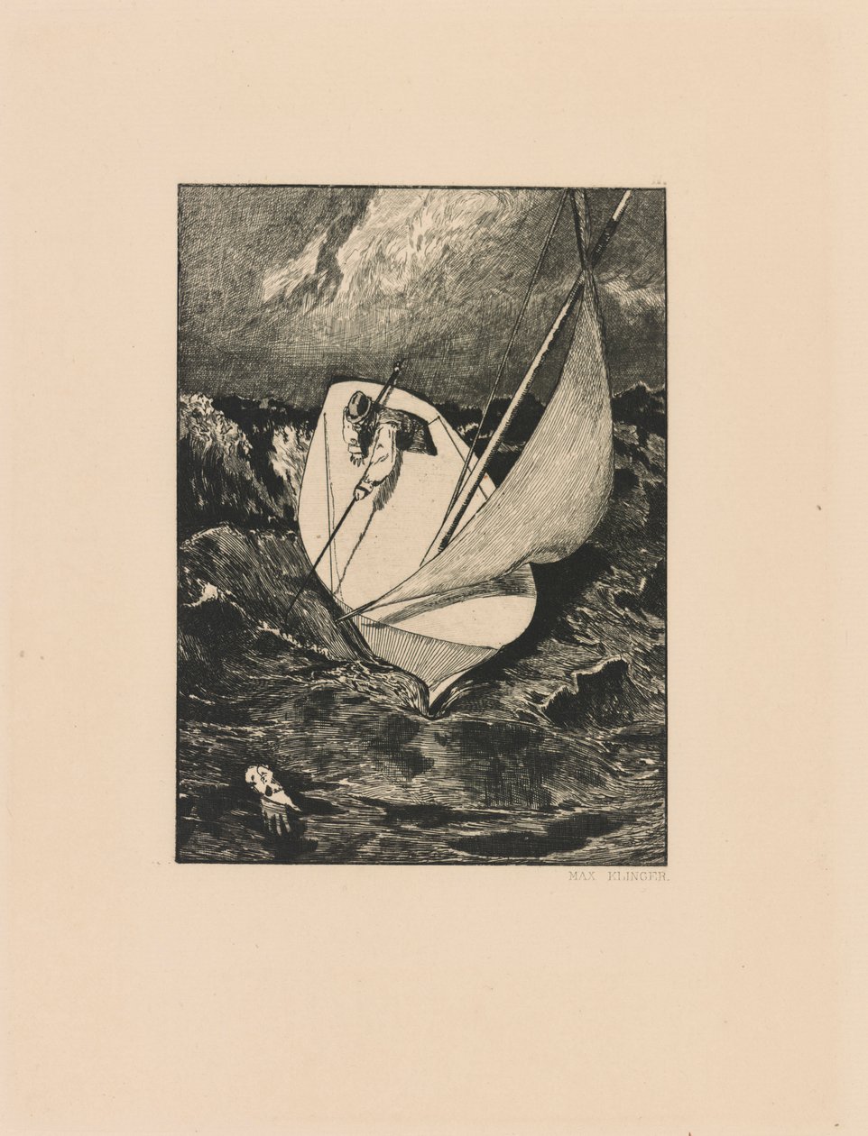Rescue (Rescue), från serien A Glove av Max Klinger