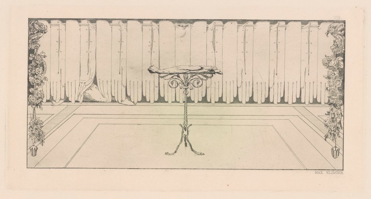 Rest (Repose), från serien A Glove av Max Klinger