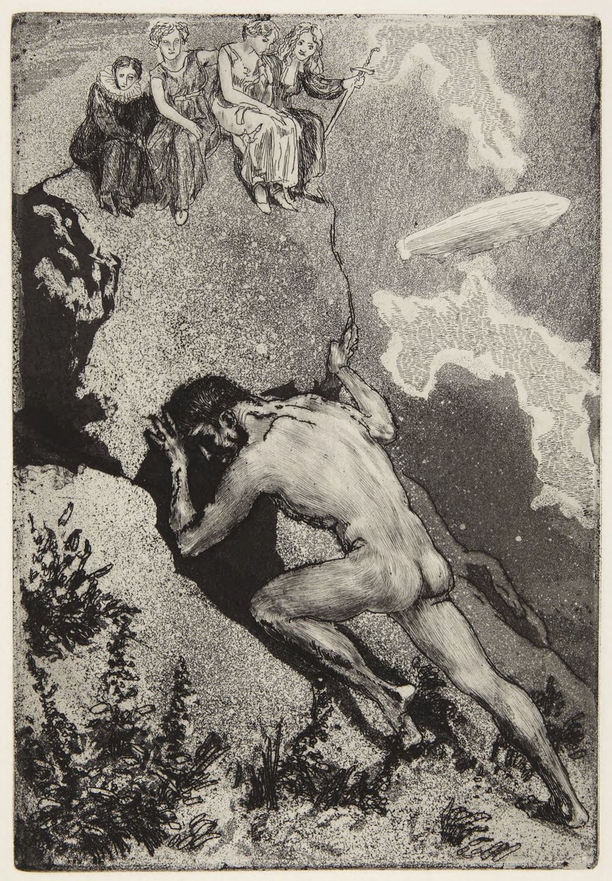 "Sisyfos" av Max Klinger