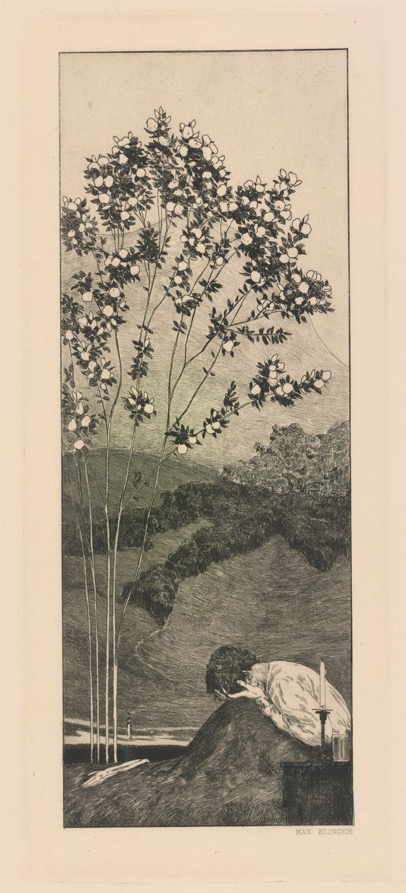 Wishes (Yearnings), från serien A Glove av Max Klinger