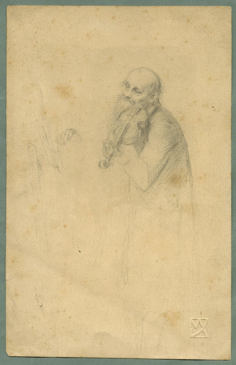 Violinist av Max Kurzweil