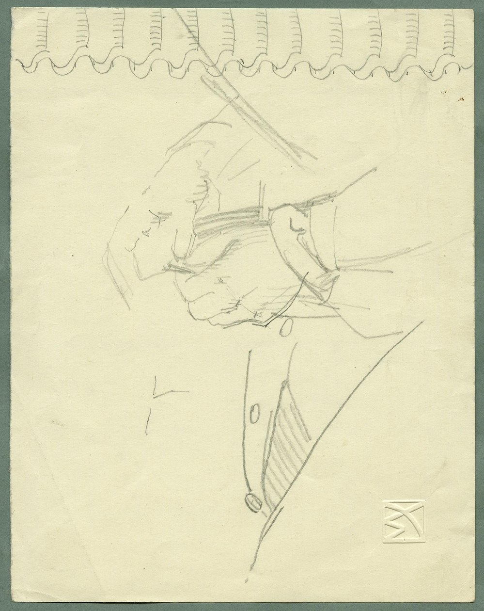 Handstudie av Max Kurzweil