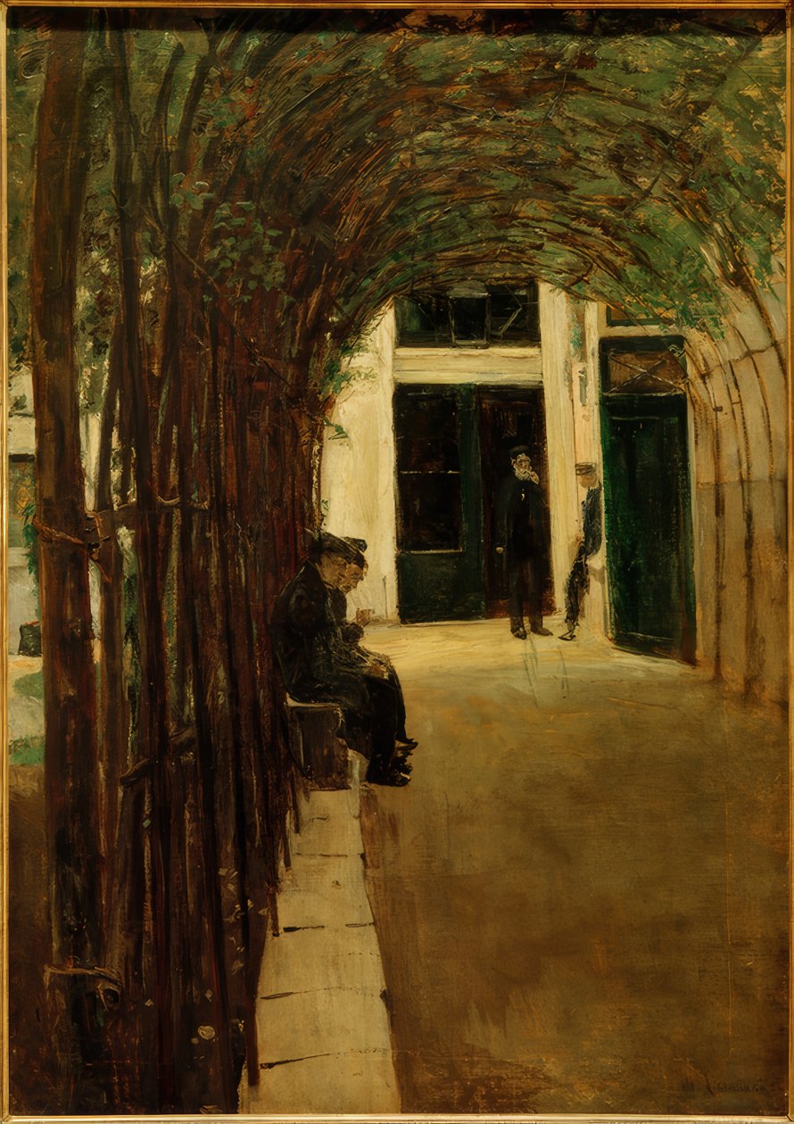 Altmännerhaus i Amsterdam av Max Liebermann