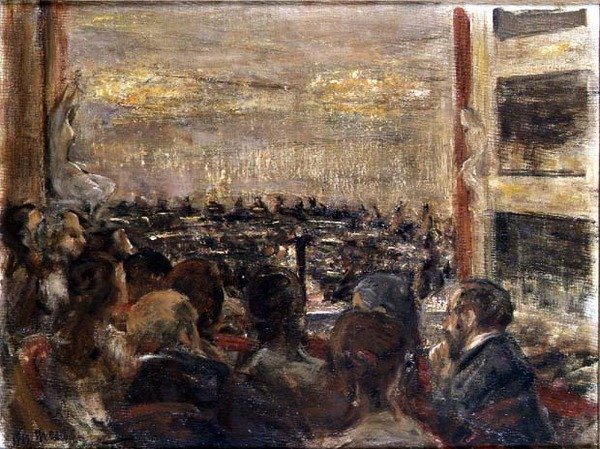 På Operahuset av Max Liebermann