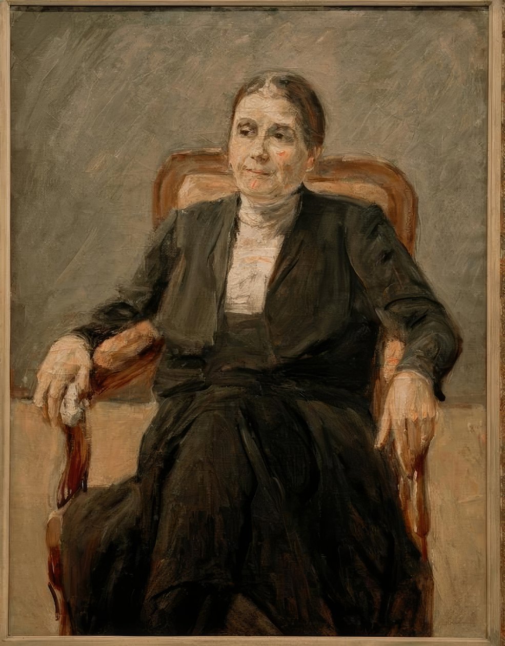 Porträtt av Martha Liebermann av Max Liebermann
