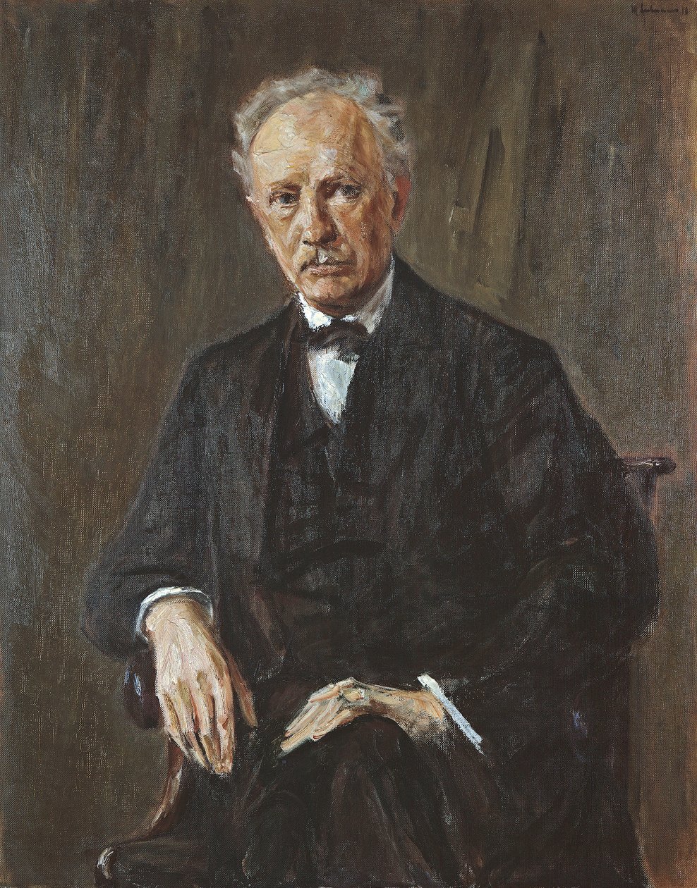 Porträtt av Richard Strauss av Max Liebermann