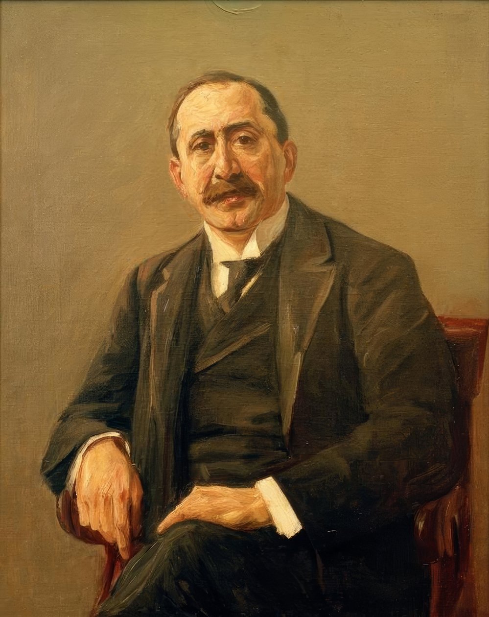 Porträtt av regissören Julius Stern av Max Liebermann