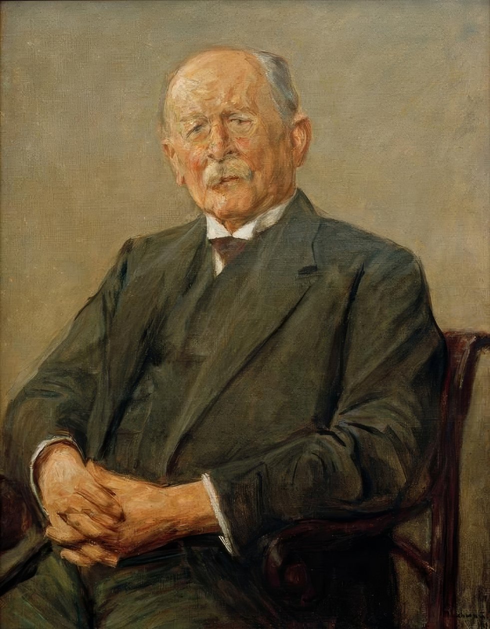 Porträtt av generaldirektören Gerstenberg av Max Liebermann