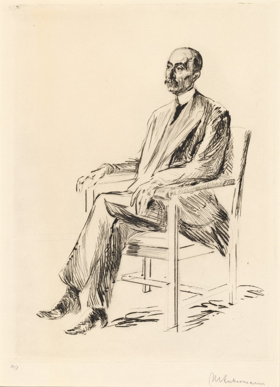 Borgmästare dr Burchard av Max Liebermann