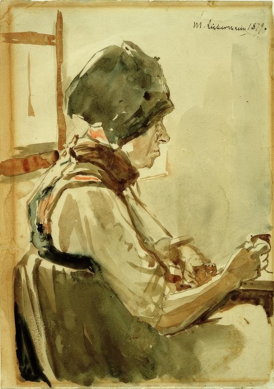 Dachau av Max Liebermann