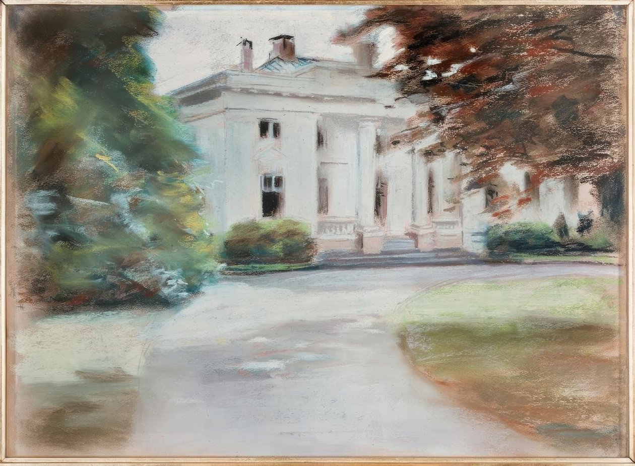 Godeffroys hus på landet i hjortparken Nienstedten på Elbe av Max Liebermann