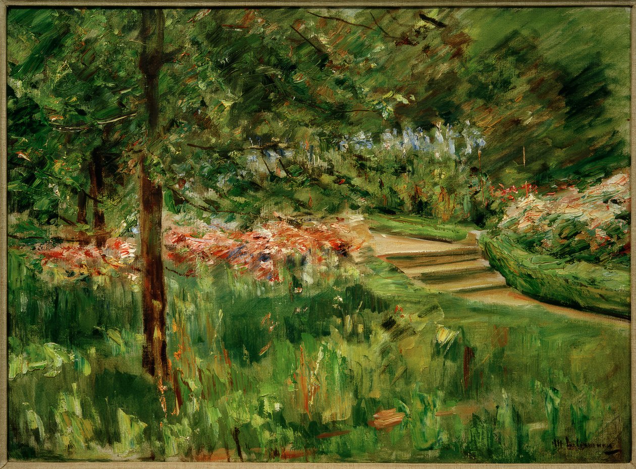 Köksträdgården i Wannsee mot nordväst av Max Liebermann