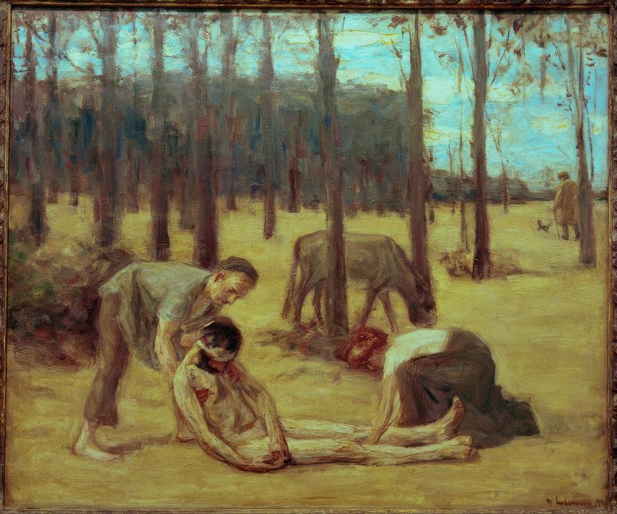 Den gode samariten av Max Liebermann