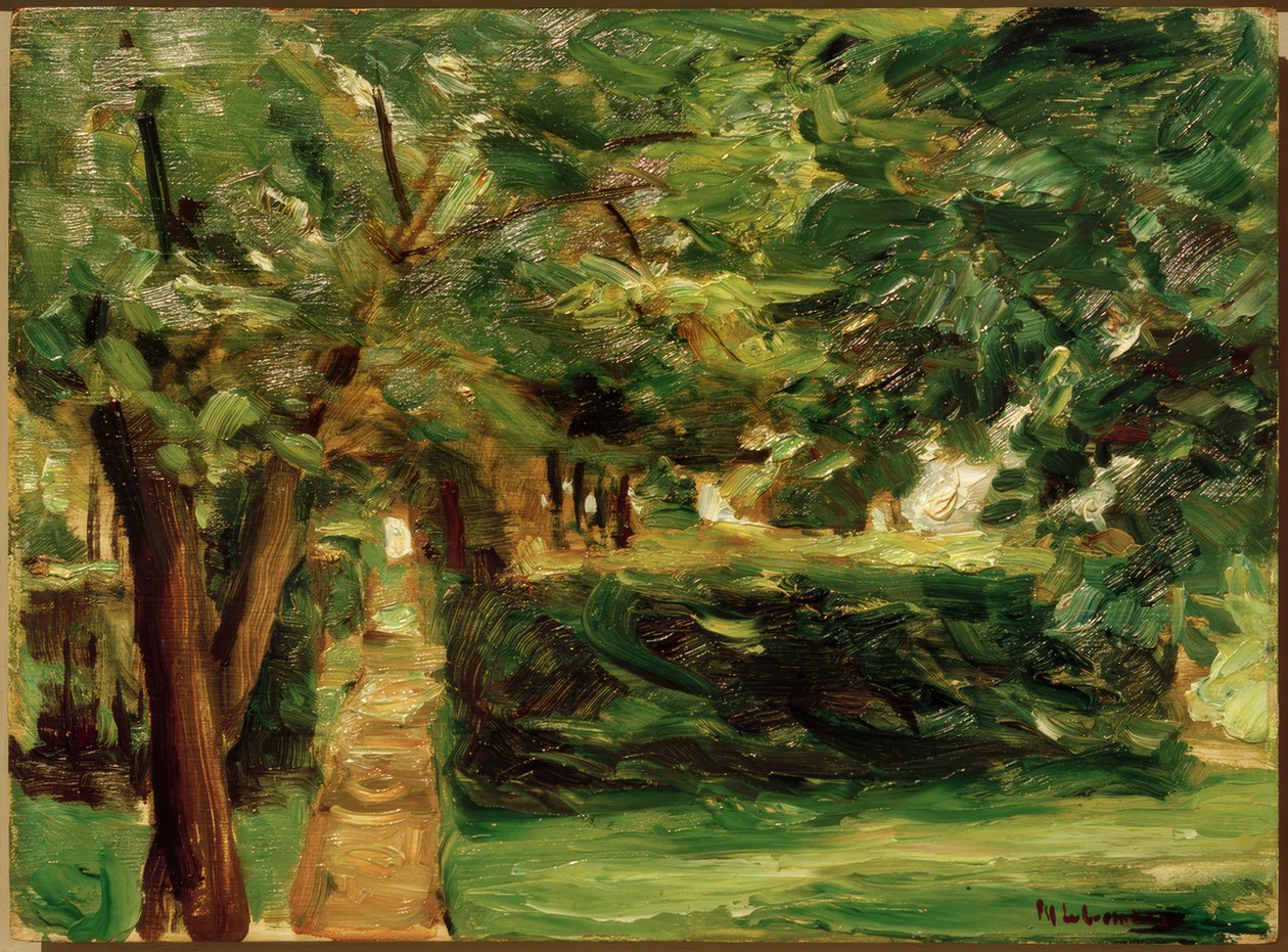 Häckträdgårdarna i Wannsee i öster av Max Liebermann