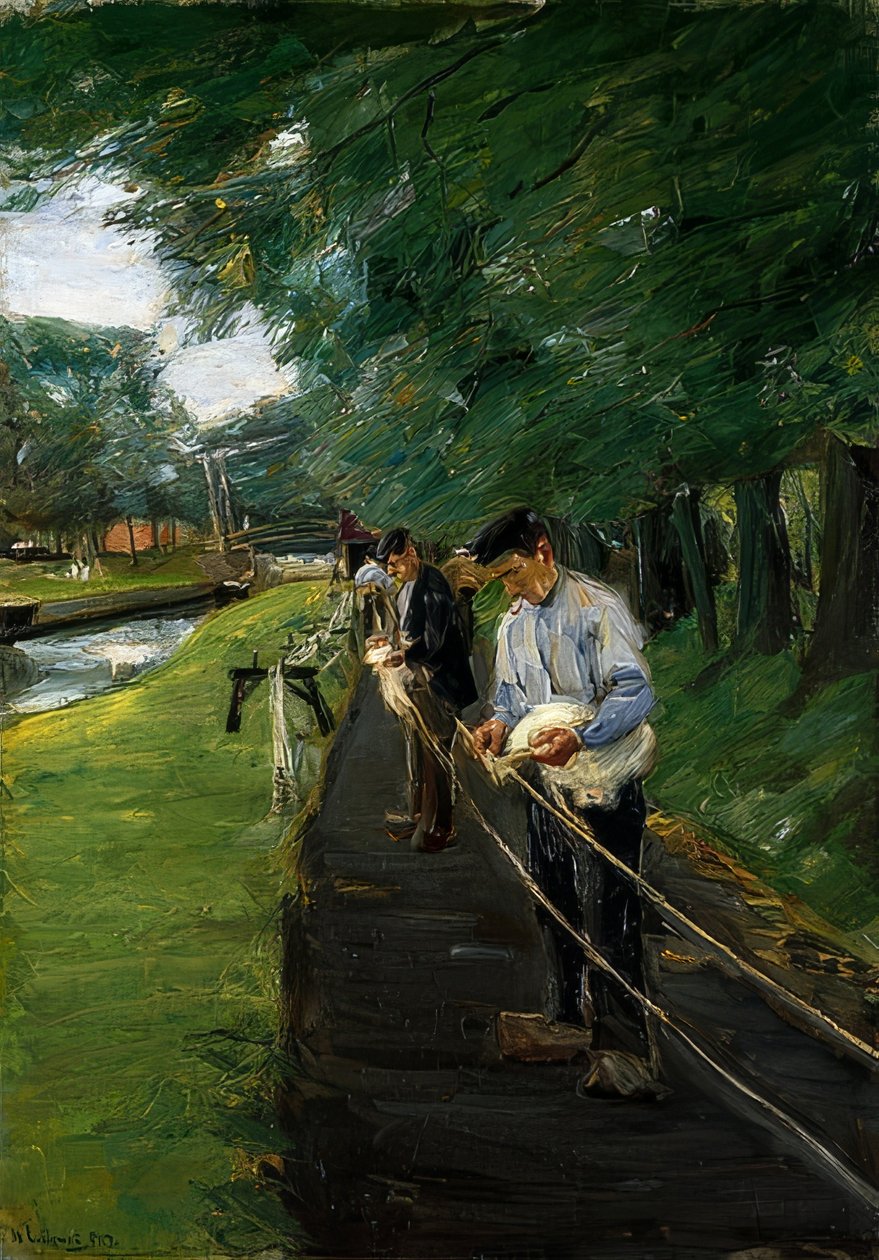 Linbanan i Edam. 1904 av Max Liebermann