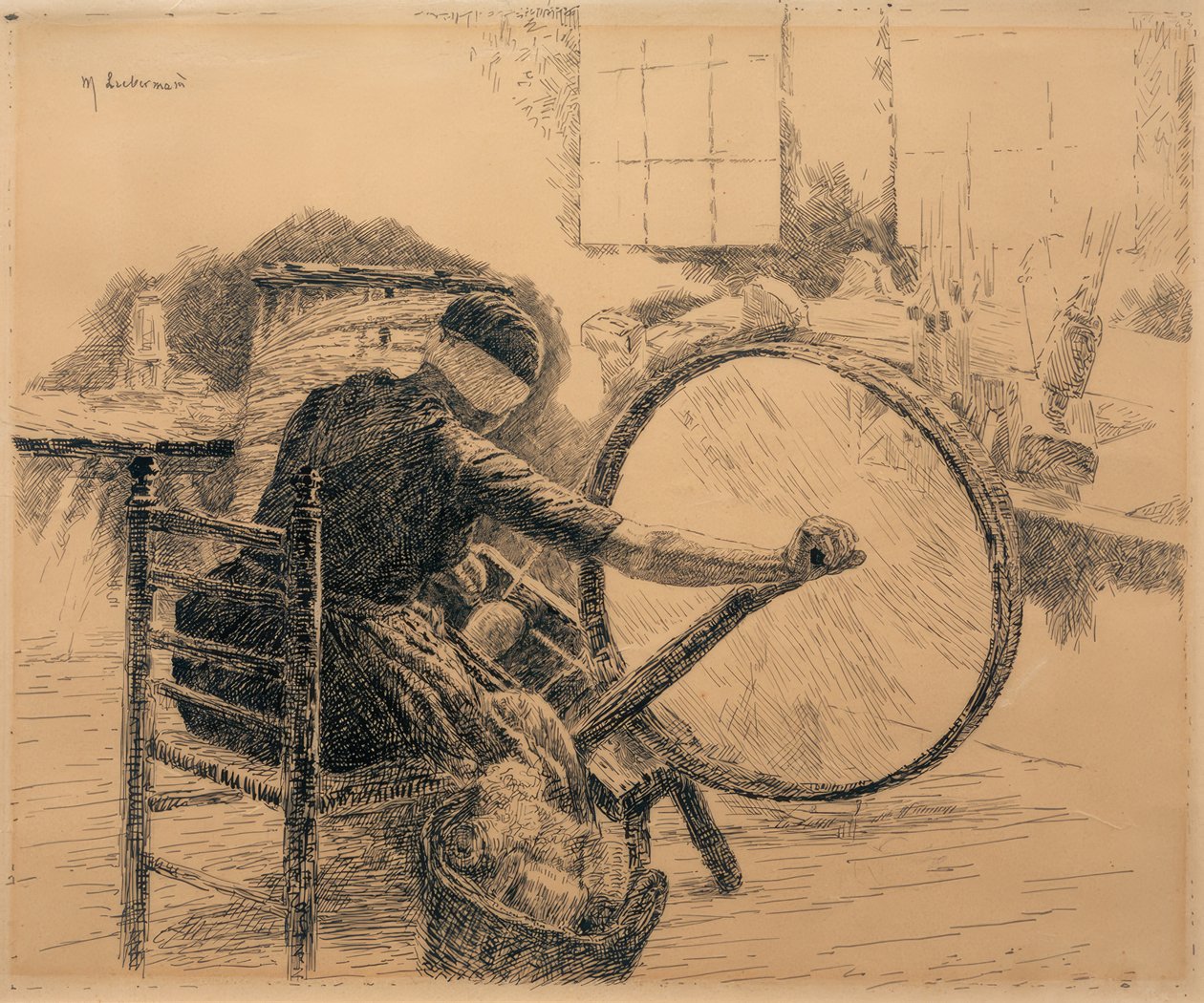 Spinnaren av Max Liebermann