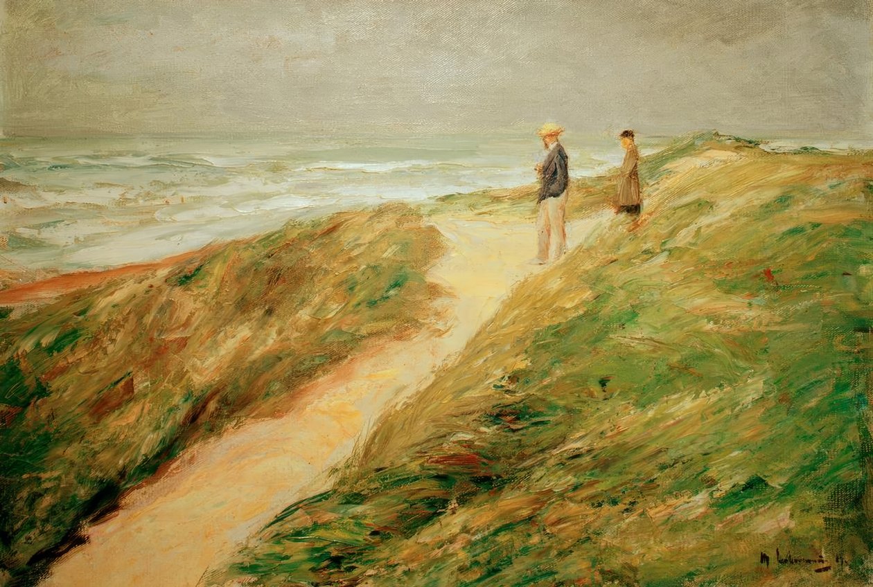 Sanddyner och hav av Max Liebermann