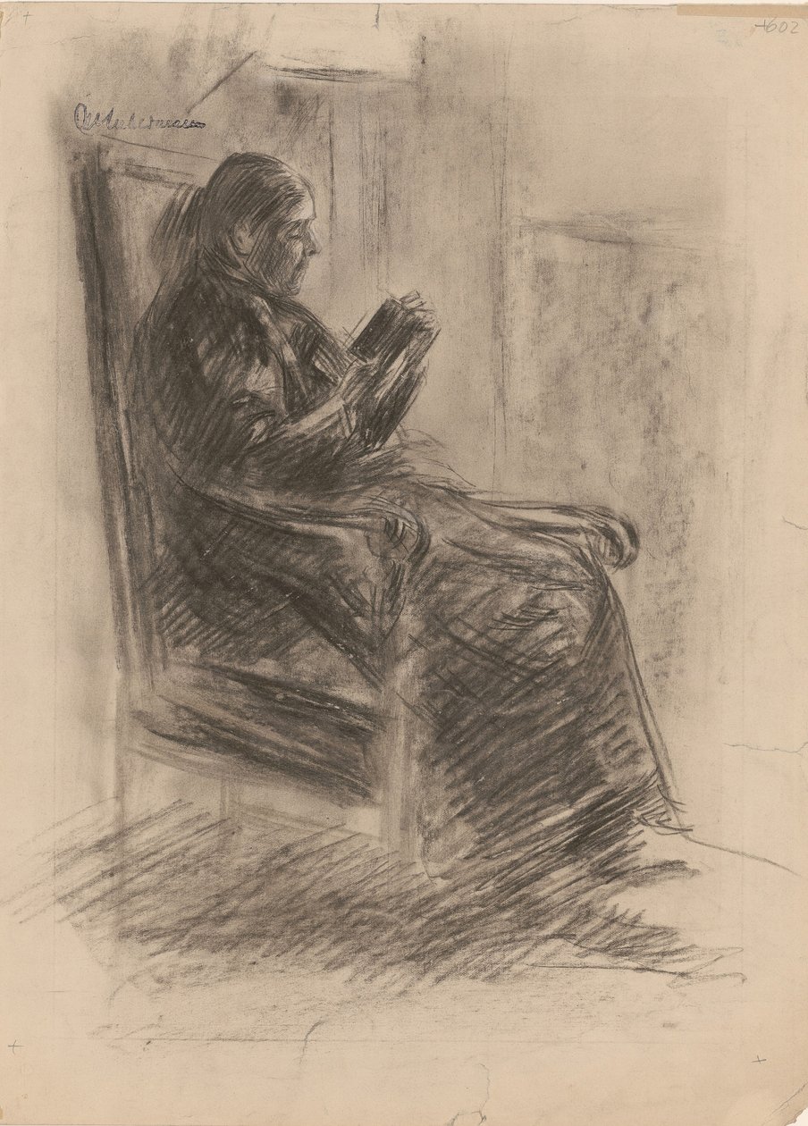 Konstnärens hustru av Max Liebermann