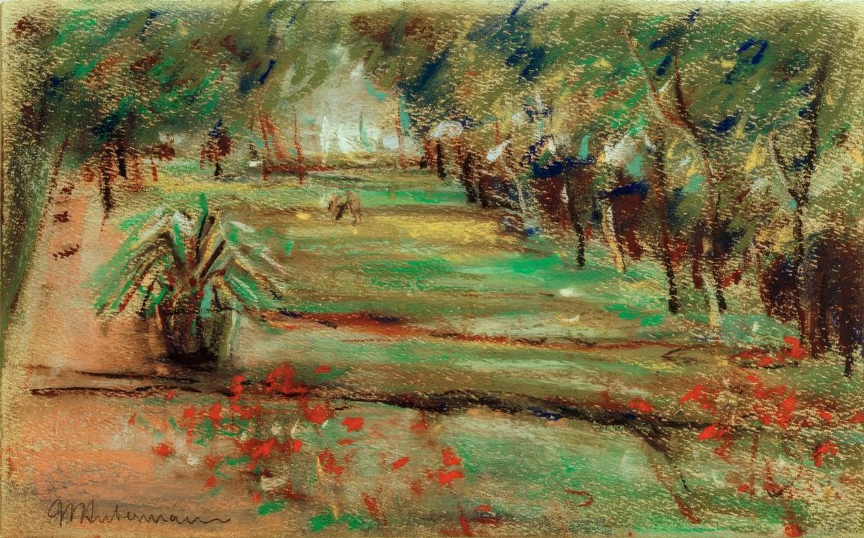 Trädgården vid Wannsee av Max Liebermann