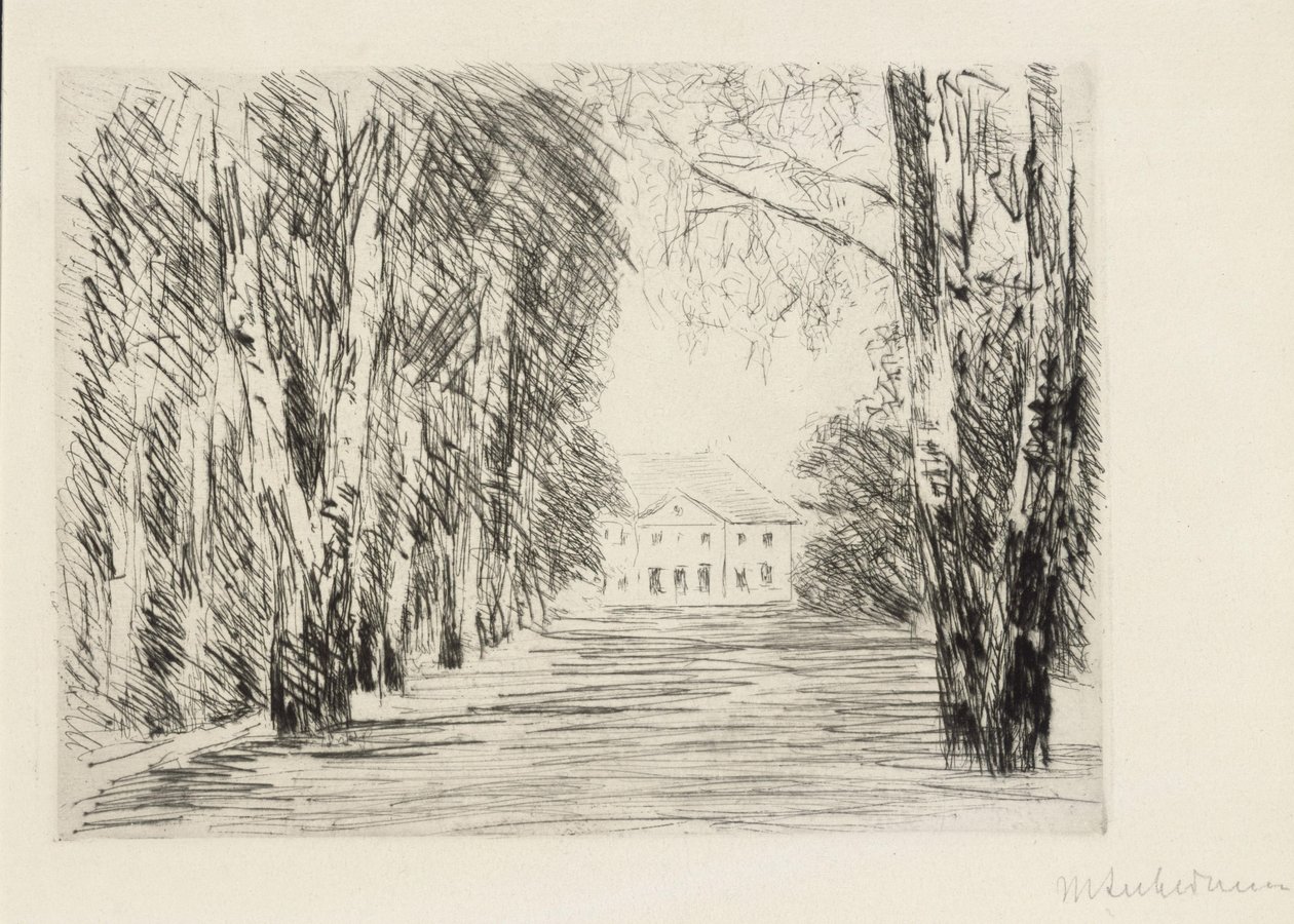 Hus vid Wannsee av Max Liebermann