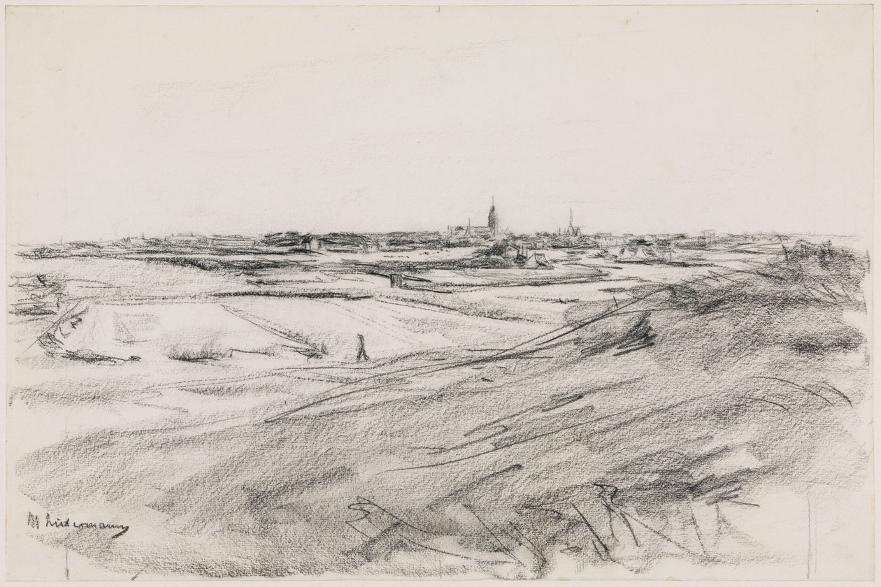 Holländskt landskap av Max Liebermann