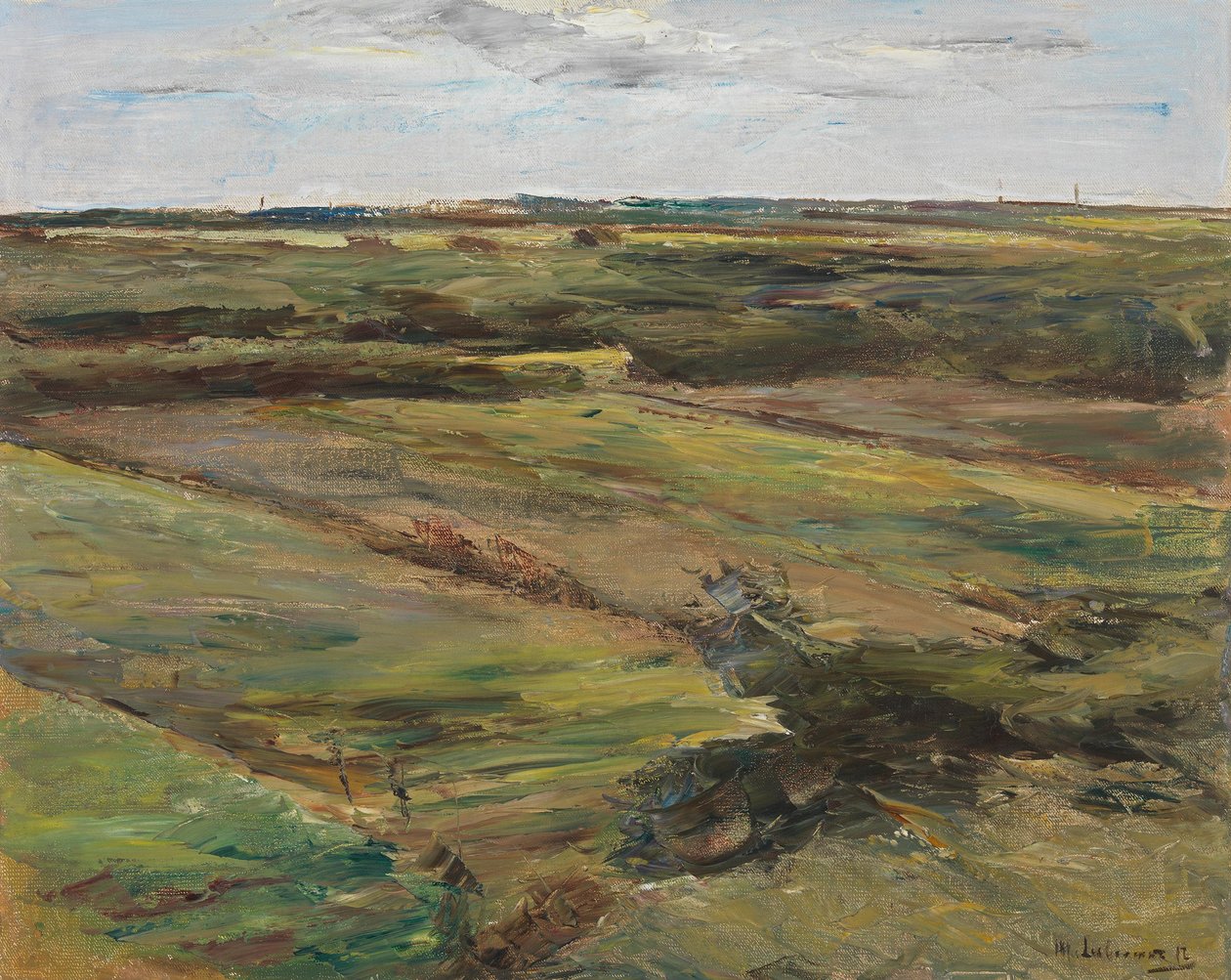 Holländskt landskap från 1912 av Max Liebermann
