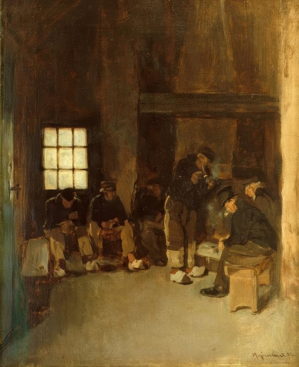 I pilotens rum av Max Liebermann