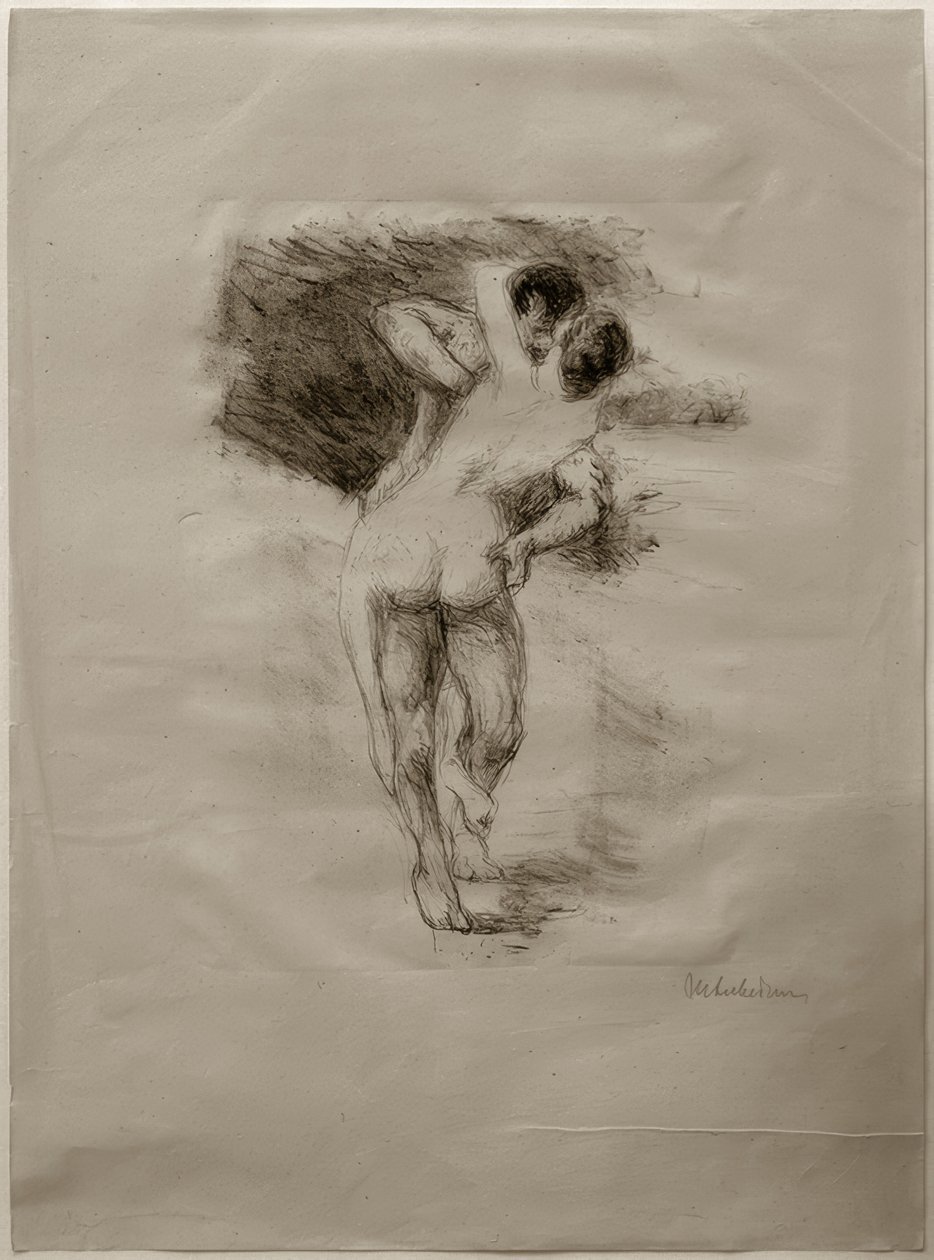 M.Liebermann, kärleksscen av Max Liebermann
