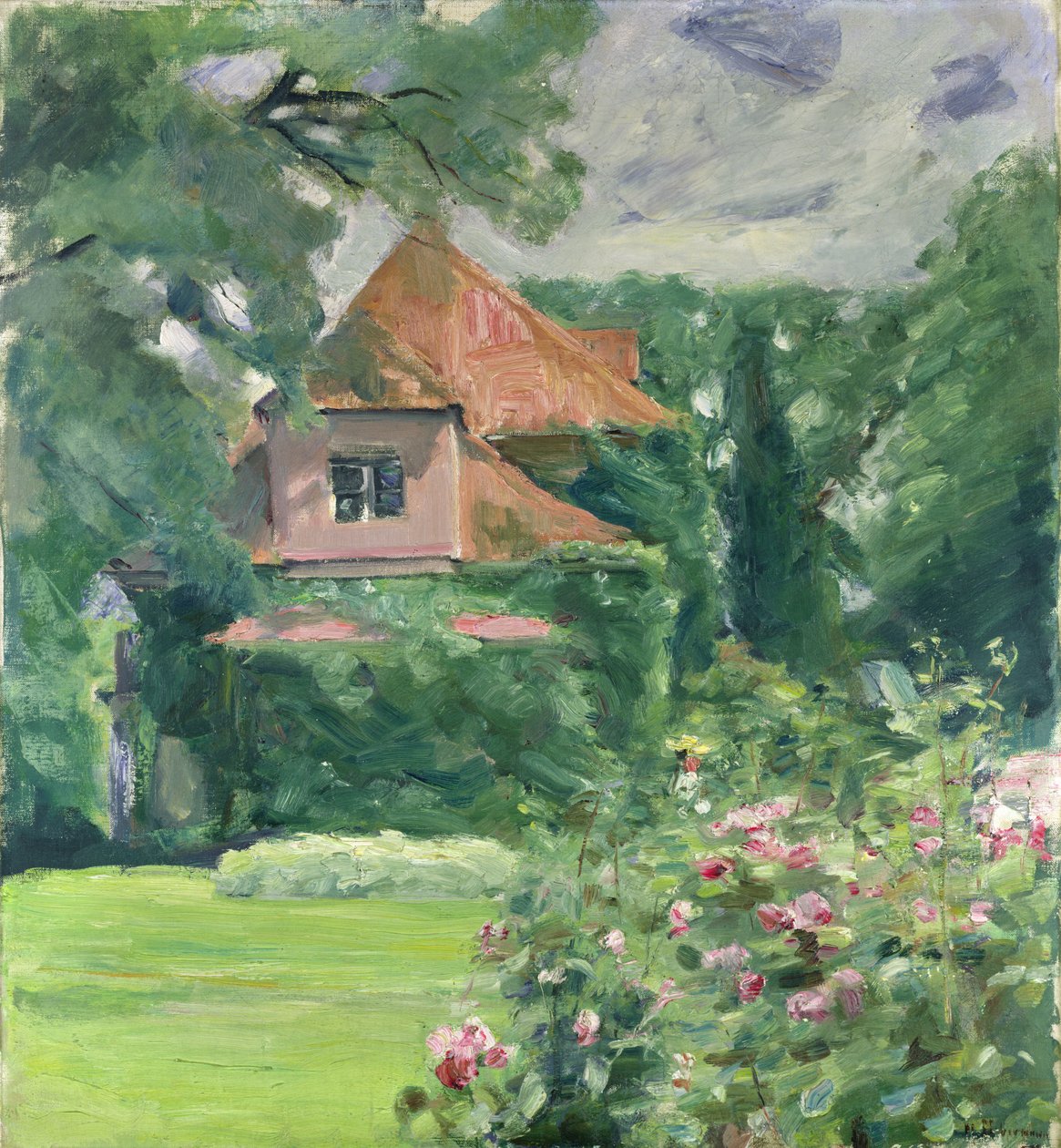 Gammalt hus på landet, 1902 av Max Liebermann