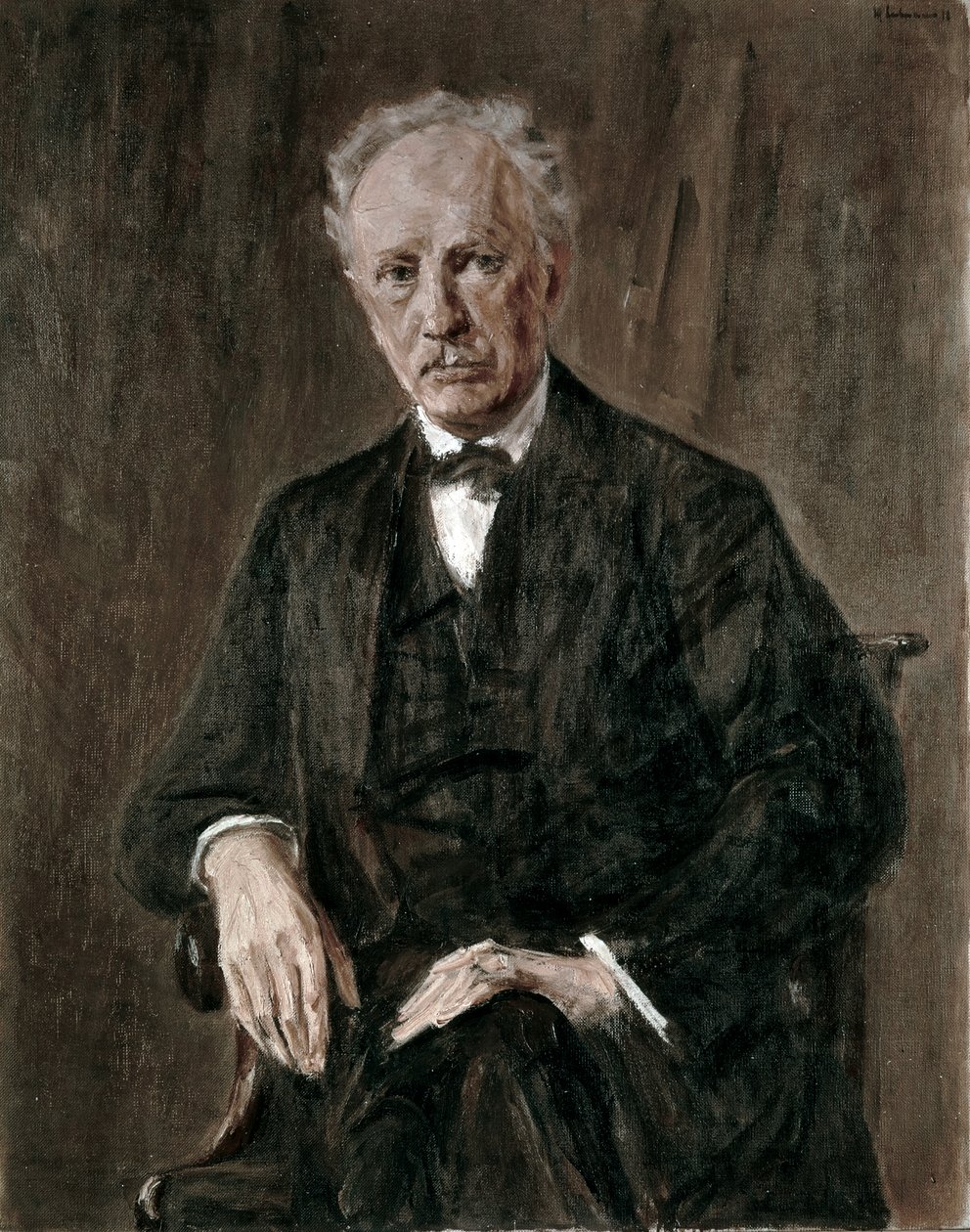 Porträtt av Richard Georg Strauss av Max Liebermann