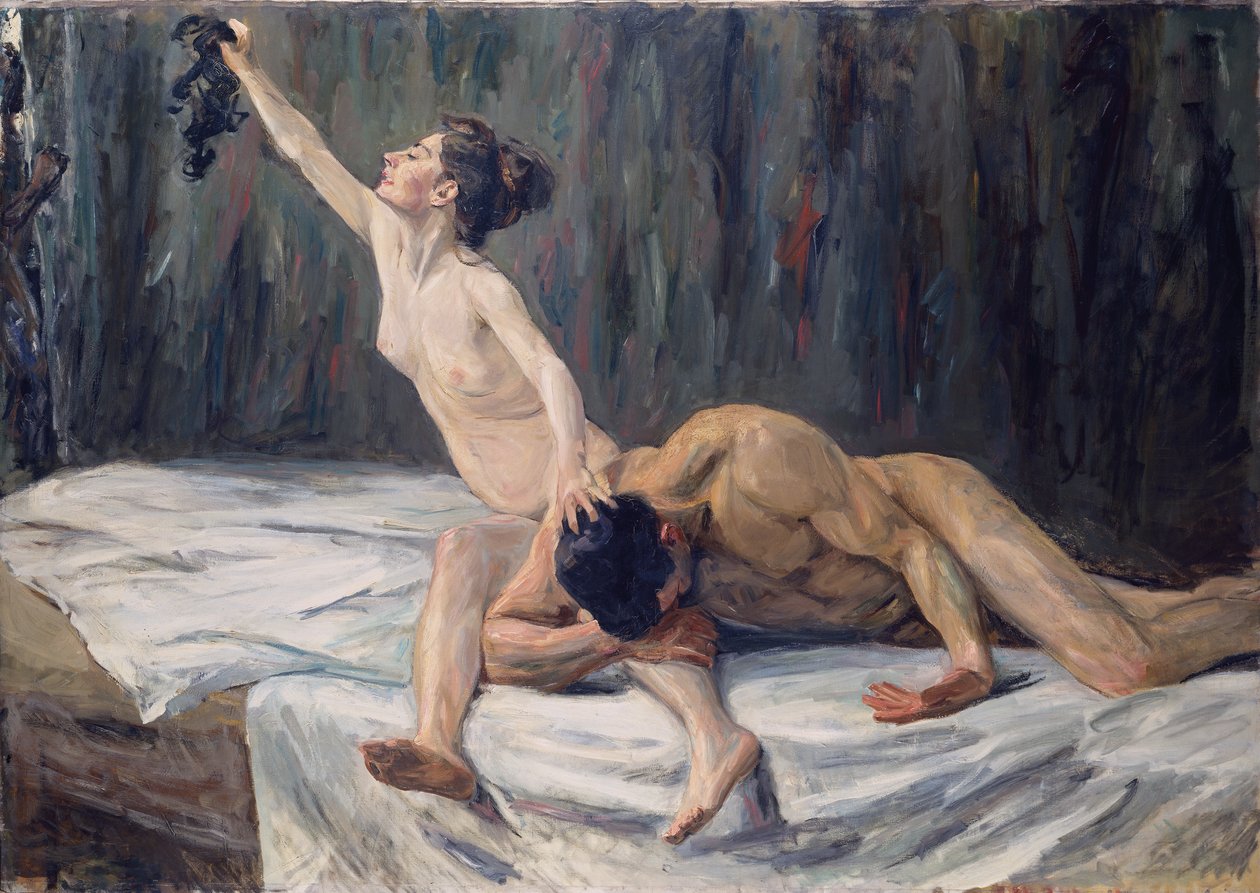 Simson och Delila av Max Liebermann