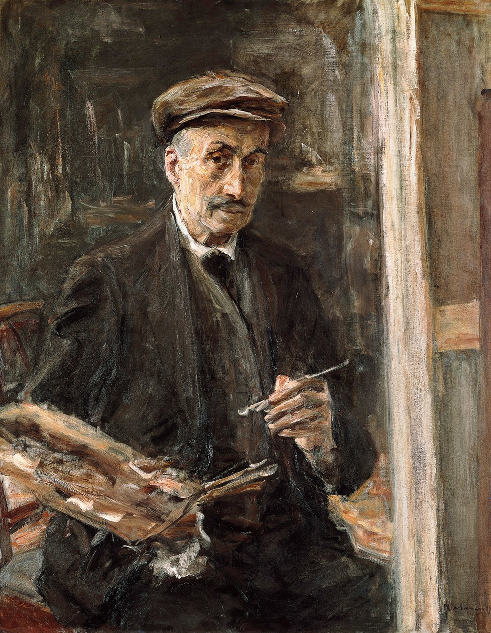 Självporträtt av Max Liebermann