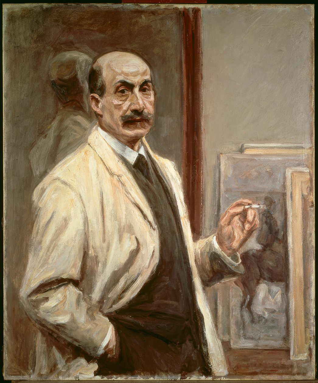 Självporträtt av Max Liebermann