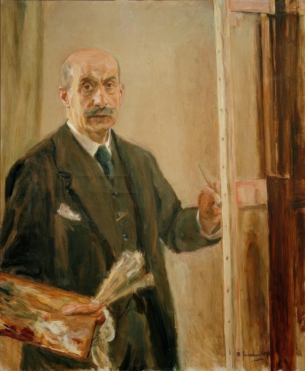 Självporträtt av Max Liebermann