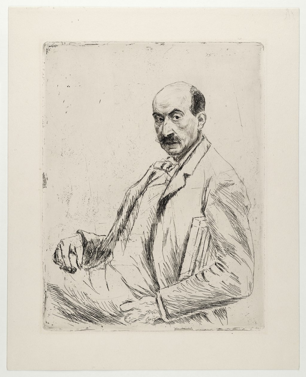 Självporträtt av Max Liebermann