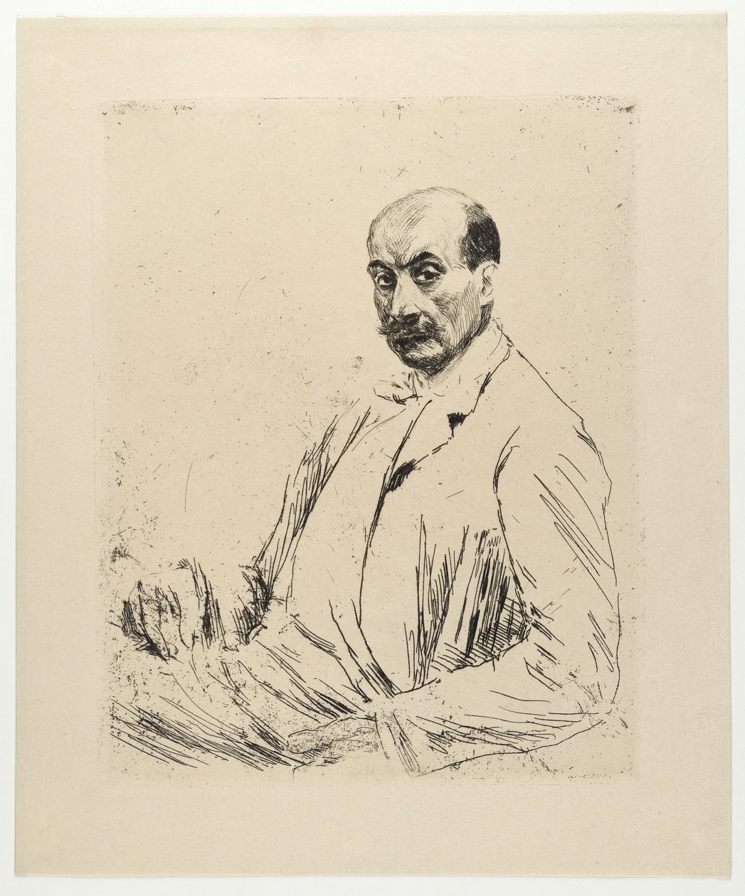 Självporträtt av Max Liebermann