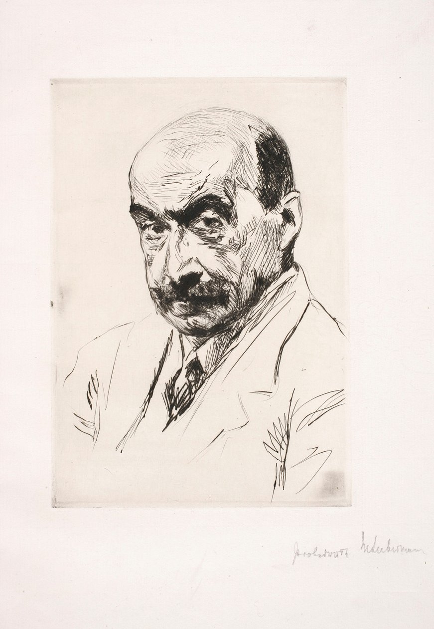 Självporträtt av Max Liebermann