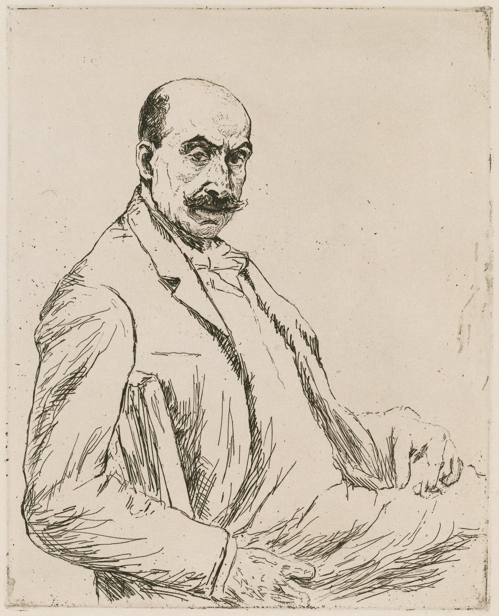 Självporträtt av Max Liebermann