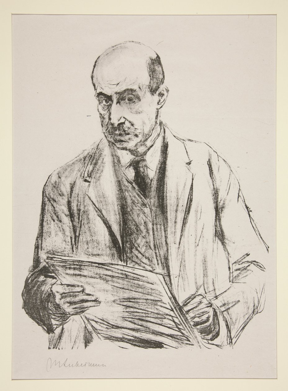 Självporträtt av Max Liebermann