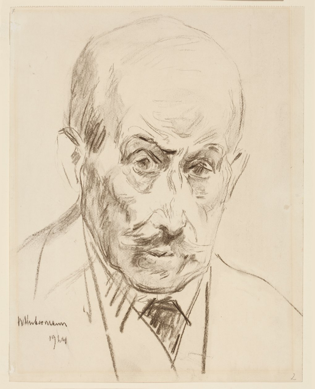 Självporträtt av Max Liebermann