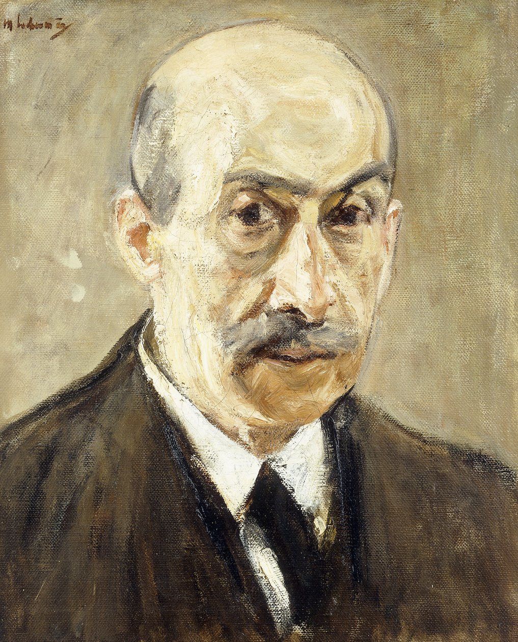 Självporträtt, av Max Liebermann