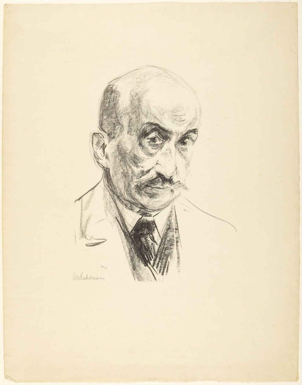Självporträtt av Max Liebermann