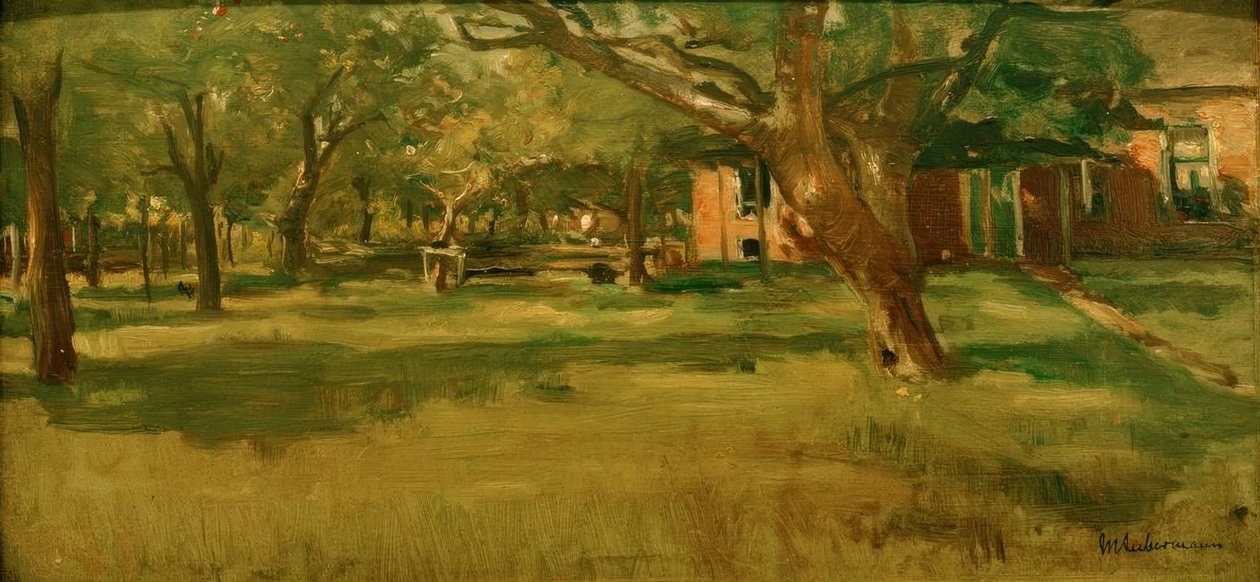 Studie om blekmedel av Max Liebermann