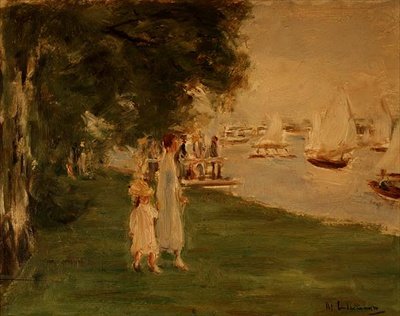 Yachtkapplöpningen av Max Liebermann