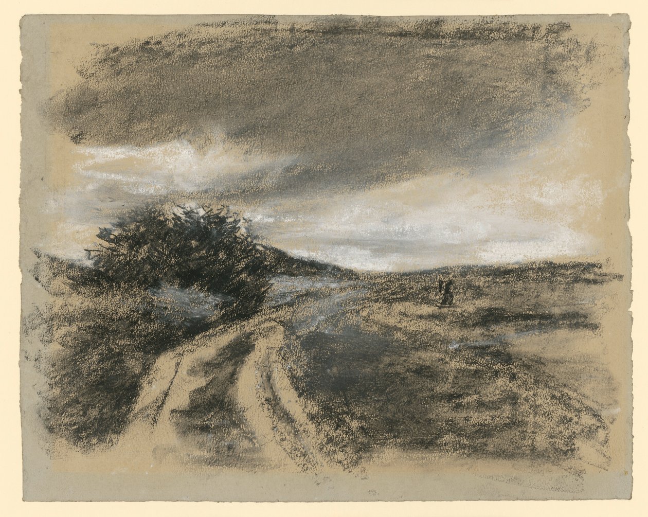 Väg i dynerna av Max Liebermann
