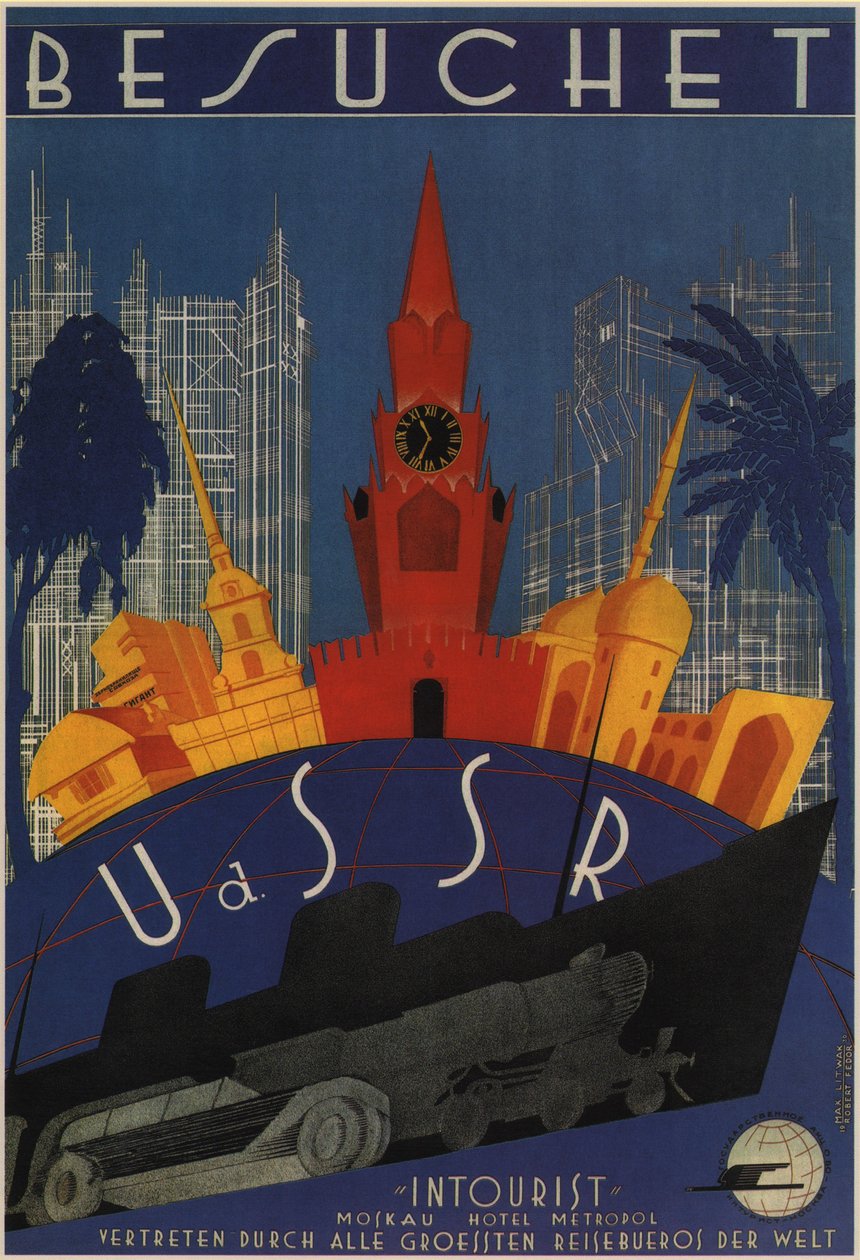 Besök i Sovjetunionen, 1930 av Max Litvak